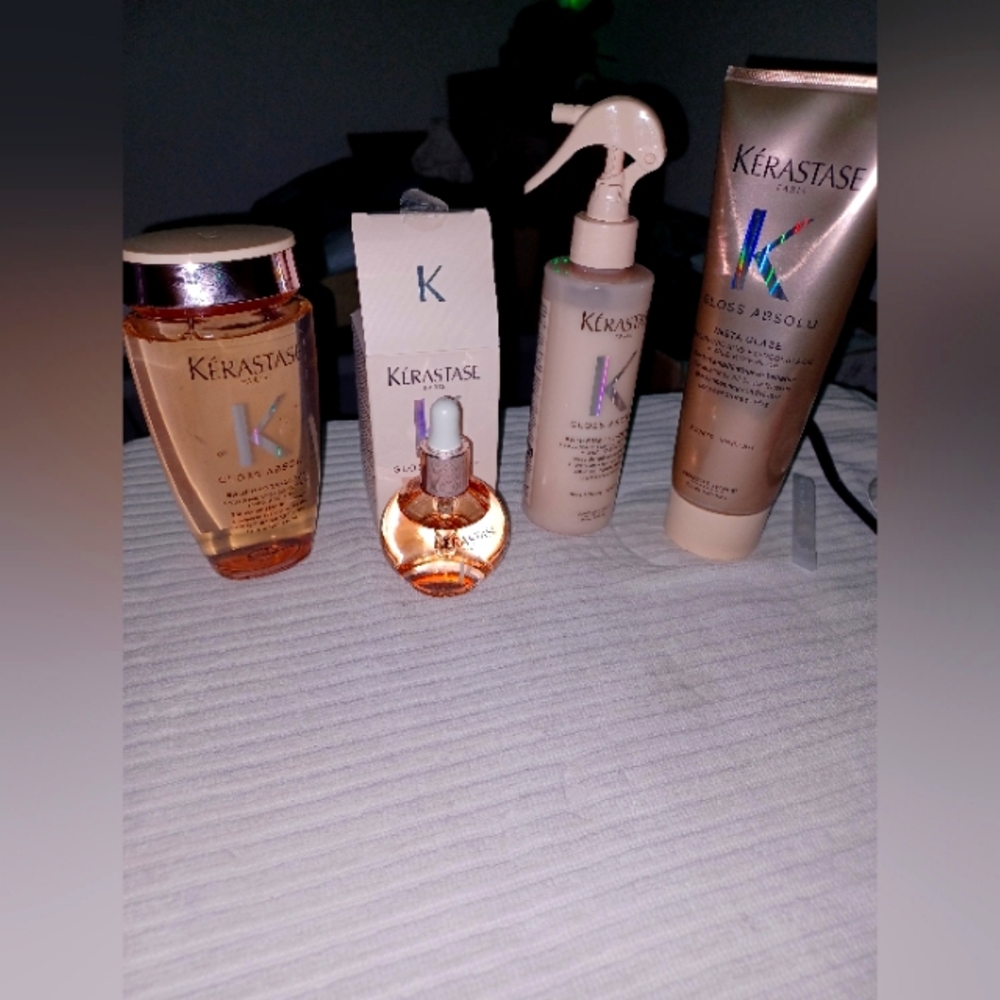 Gloss Absolu Hair Care Set - Gold